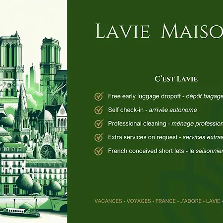Appartamento Lavie Maison : Ac & Center Of Parigi